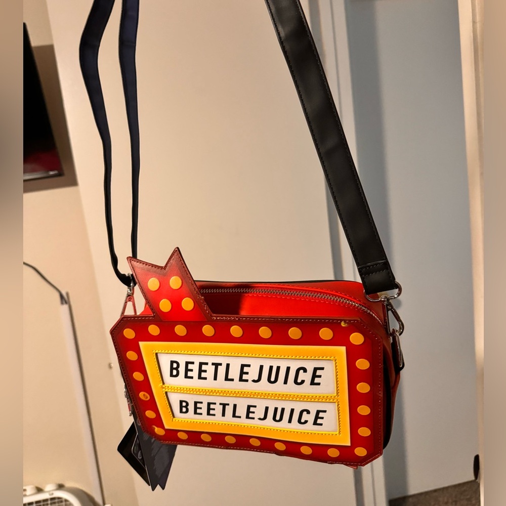 Loungefly Beetle Juice purse